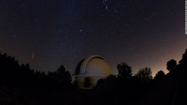 米カリフォルニア州にあるパロマー天文台。２０１８年に観測された小惑星が米大統領選の前日に地球に接近するとみられている/Don Bartletti/Los Angeles Times via Getty Images