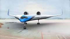 低燃費旅客機「フライングＶ」、スケールモデルの初飛行に成功