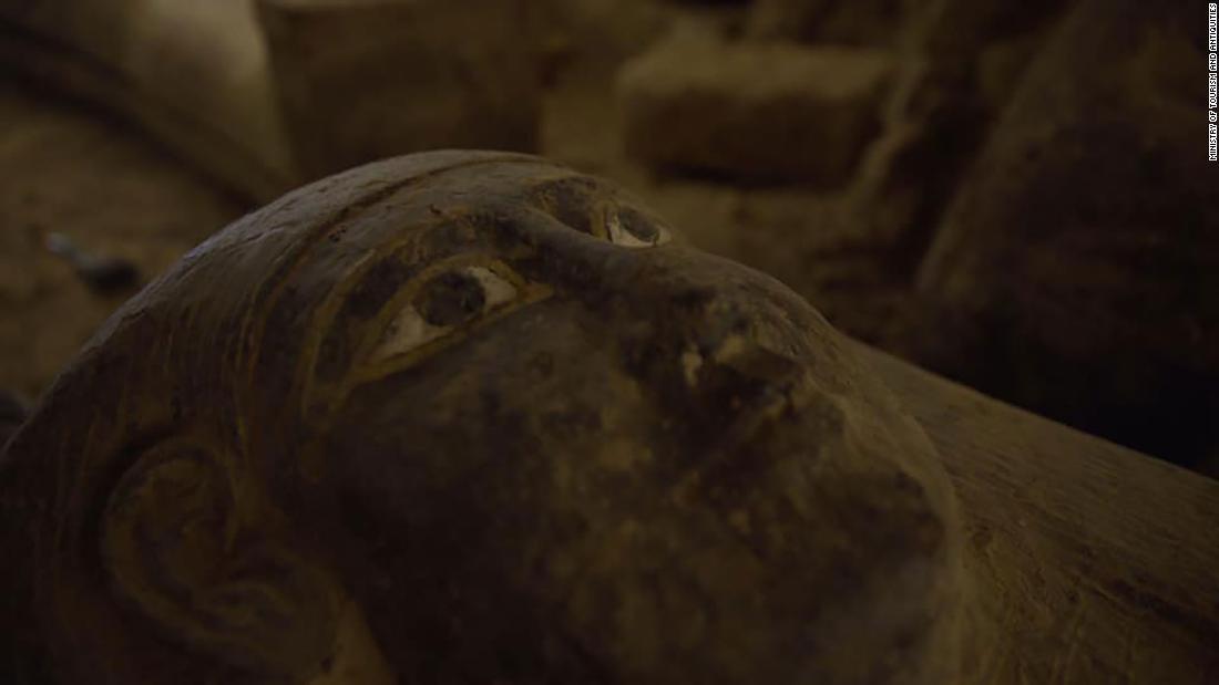 棺の中にあるとみられる人体についてはまだ明らかになっていない/Ministry of Tourism and Antiquities