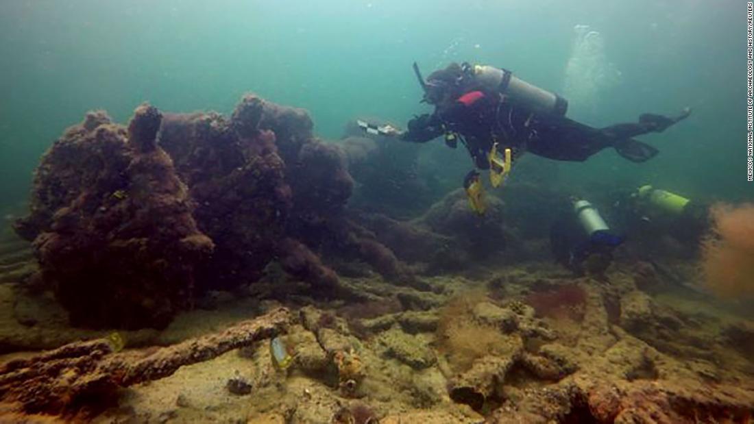 「ラ・ウニオン」は１８５５年～１８６１年にマヤ人の奴隷を運んでいた/Mexico's National Institute of Archaeology and History/Reuters