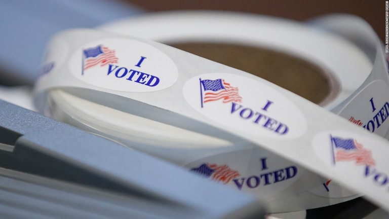 米大統領選や連邦議会選挙で選好投票が初めて実施される/Kamil Krzaczynski/AFP/Getty Images