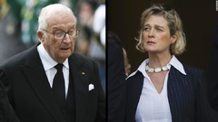 ベルギー前国王の隠し子、「王女」の称号勝ち取る
