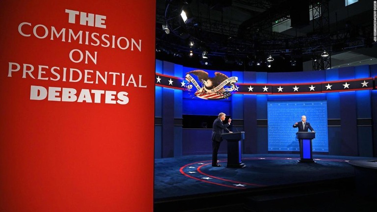 コロナ禍での討論会開催について、運営に当たる委員会が様々な対策を検討している/JIM WATSON/AFP/Getty Images