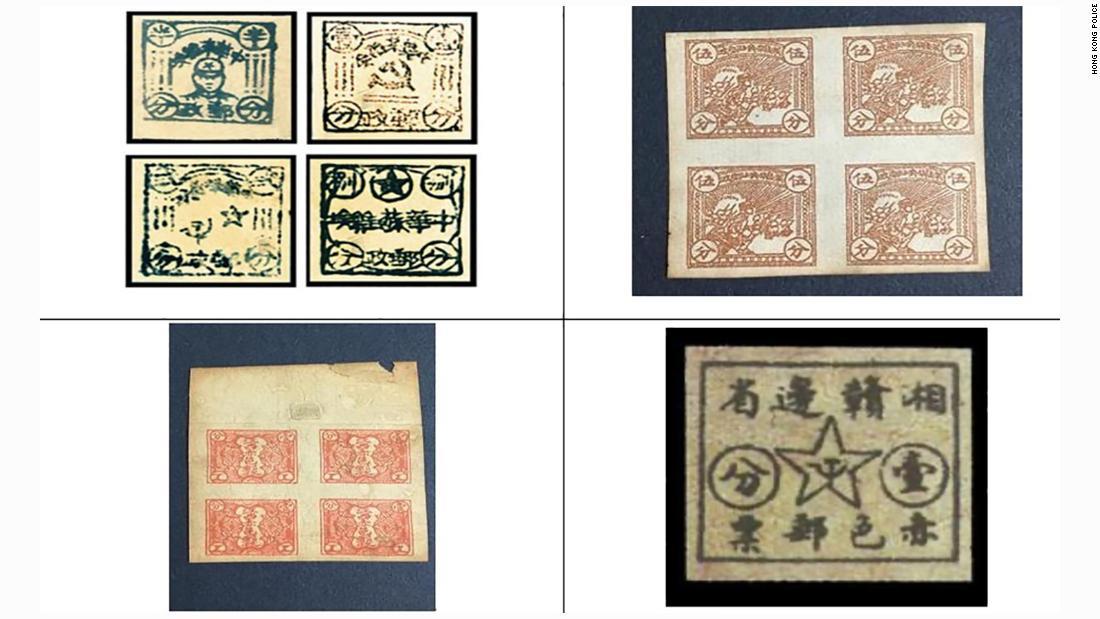 古切手２万４０００点以上が盗まれた/Hong Kong Police