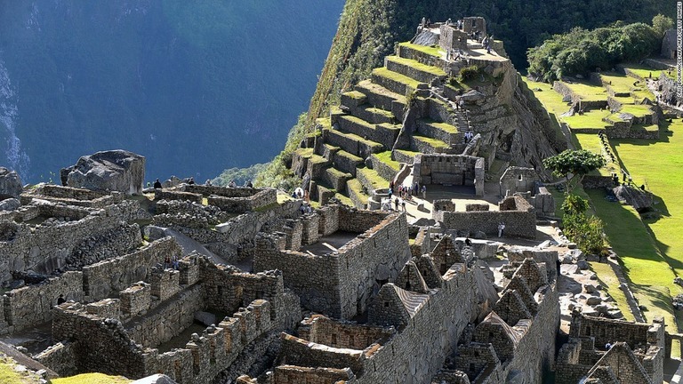 ペルーの都市遺跡「マチュピチュ」が一般公開を段階的に再開する/CRIS BOURONCLE/AFP/AFP/Getty Images