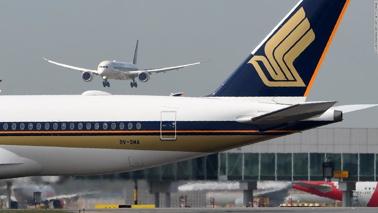 シンガポール航空が、シンガポールと米ニューヨークを結ぶ世界最長路線の運航を再開する/ROSLAN RAHMAN/AFP/AFP/Getty Images