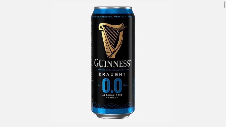 アイルランドの黒ビール「ギネス」が初めてノンアルコール版を発表した/Guinness