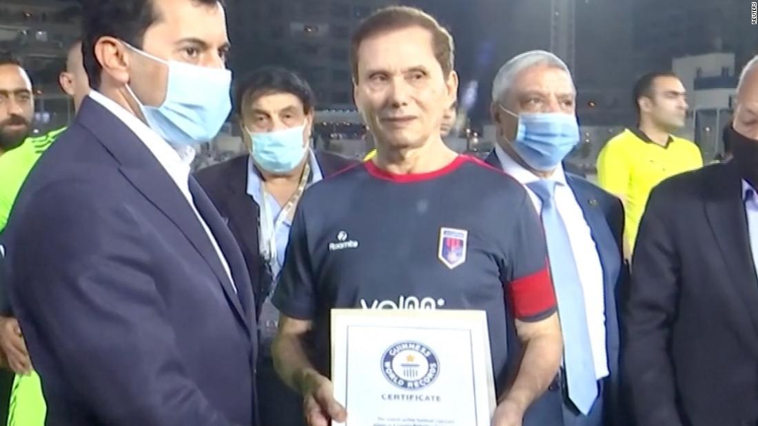 Cnn Co Jp ７４歳のプロサッカー選手 世界最年長でギネス認定 エジプト