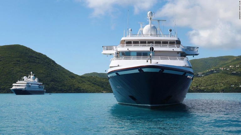 カリブ海で運航再開したクルーズ船で乗客１人が新型コロナ検査で陽性の仮判定を受けた/SeaDream Yacht Club