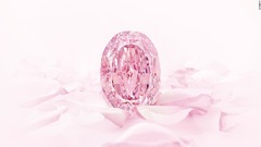 「超希少」なパープルピンクダイヤ、２８億円で落札　スイス