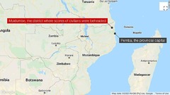 武装勢力が街を襲撃、多数の首を切断　モザンビーク