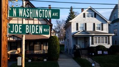 バイデン次期米大統領の故郷、「ジョー・バイデン通り」が登場