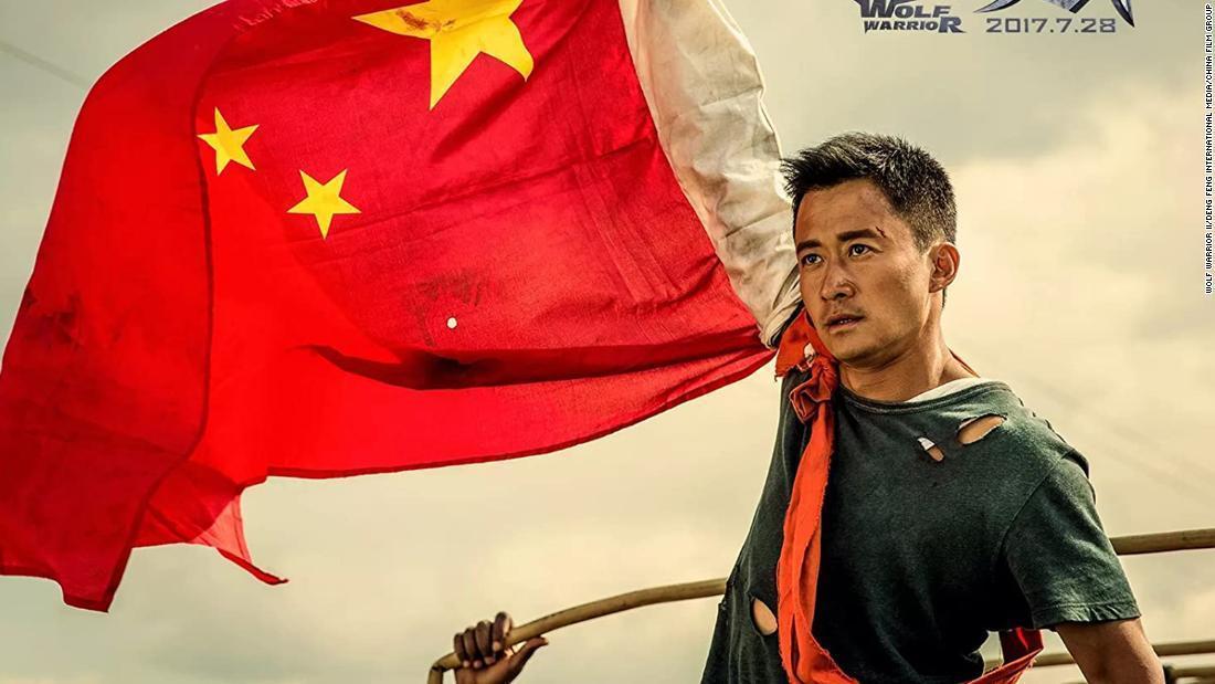 「戦狼」の呼称は中国で大ヒットしたアクション映画シリーズのタイトルにちなむ/Wolf Warrior II/Deng Feng International Media/China Film Group