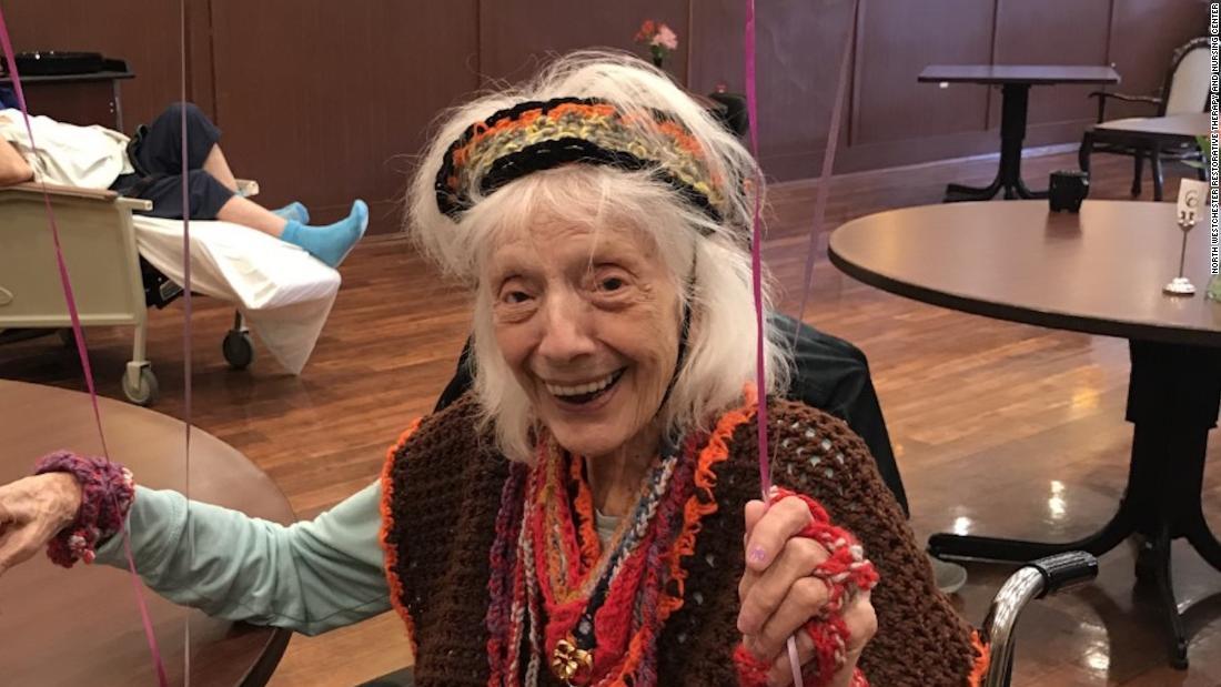 １０１歳の誕生日を迎えた際のフリードマンさん/North Westchester Restorative Therapy and Nursing Center