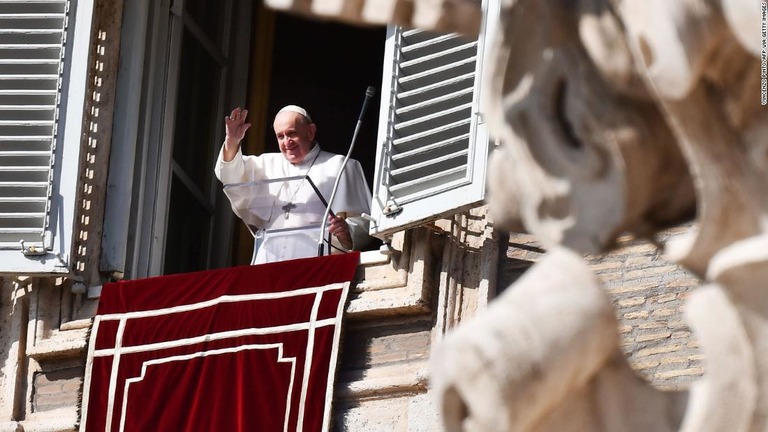 ローマ教皇フランシスコが来年３月にイラクを訪問するという/VINCENZO PINTO/AFP via Getty Images