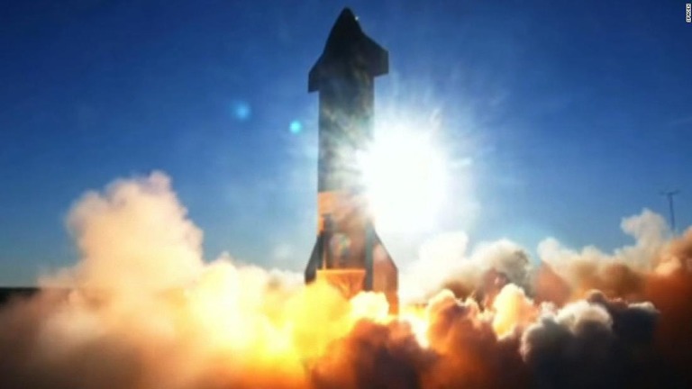 スペースＸの実験機が墜落し爆発した　/SpaceX 