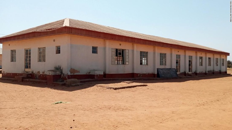 武装集団による襲撃を受けた学校＝ナイジェリア・カンカラ/Abdullahi Inuwa/Reuters