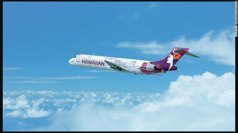 １２位　ハワイアン航空/Courtesy AirlingRatings.com