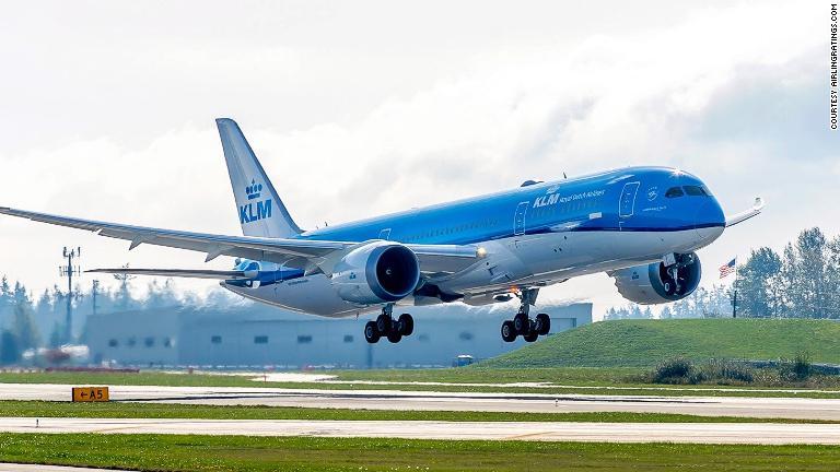 １９位　ＫＬＭオランダ航空/Courtesy AirlingRatings.com