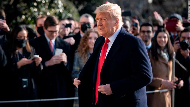 トランプ米大統領の生き方は、父親から受け継いだ信念を基礎としているように思われる/Drew Angerer/Getty Images