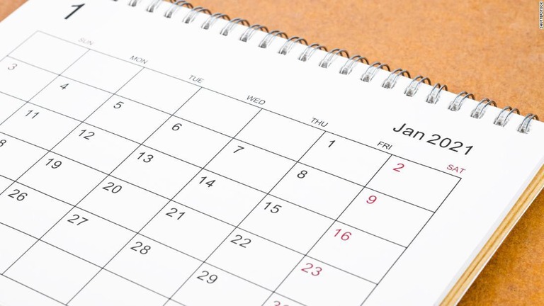 ２０２１年１月２０日から１０日間連続して回文の日付となる/Shutterstock