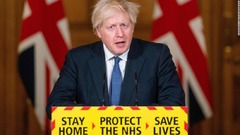 英で発見のコロナ変異種、従来種より高い致死率か　ジョンソン首相発表