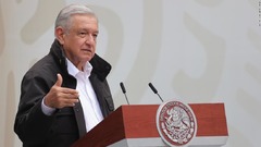 ロペスオブラドール大統領が新型コロナ陽性、執務は続行　メキシコ
