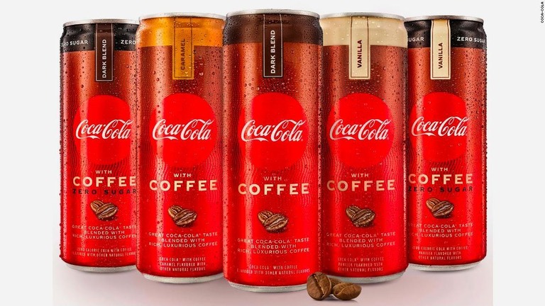 コーヒー入りの「コカ・コーラ」の新商品が米国で発売された/Coca-Cola