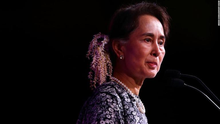 ミャンマーのアウンサンスーチー国家顧問らが国軍に拘束された/Suhaimi Abdullah/Getty Images