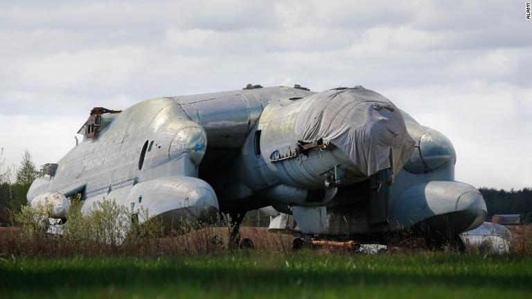 唯一残るＶＶＡ１４の試作機。現在はロシアの中央空軍博物館に置かれている/Alamy