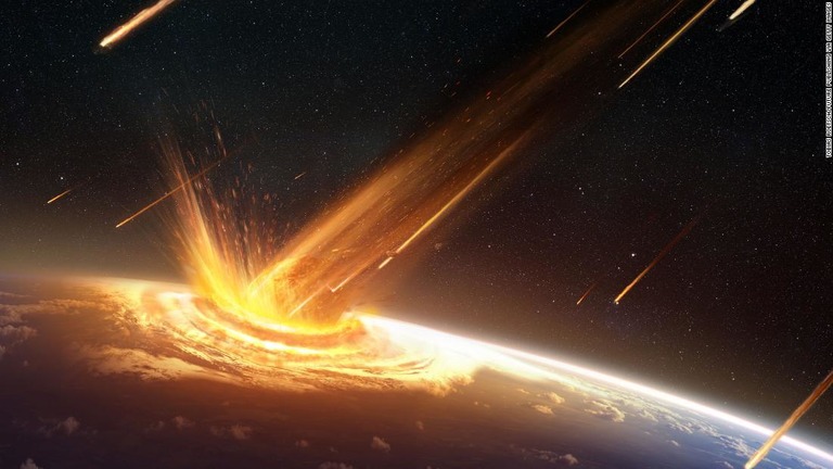 地球に衝突し恐竜を絶滅させた天体は小惑星ではなく彗星だったとする新説が発表された/Tobias Roetsch/Future Publishing via Getty Images