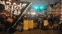 米ＮＹ州の黒人男性死亡　警官不起訴の大陪審判断に抗議デモ