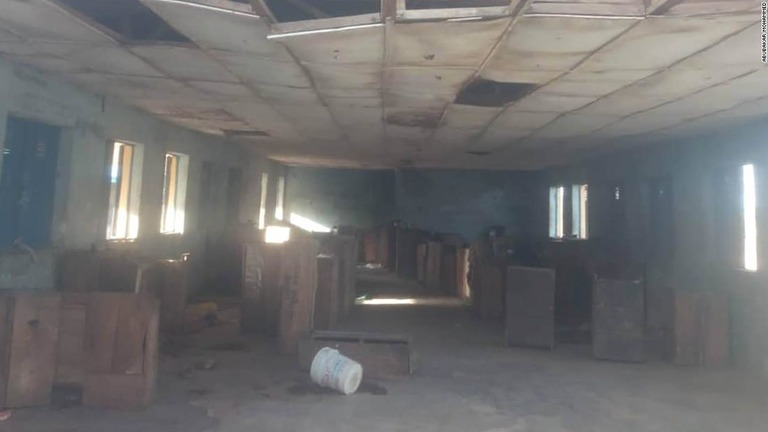 襲撃を受けたナイジャ州の学校では生徒１人が死亡していた/Abubakar Mohammed