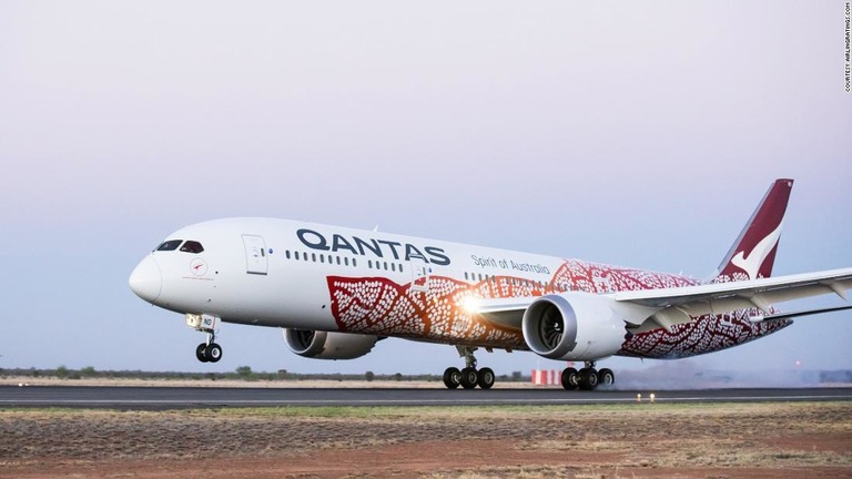 カンタス航空が１０月末までに国際便を再開することを計画している/Courtesy AirlingRatings.com