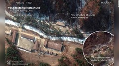 北朝鮮の核施設に新たな建造物、貯蔵庫を隠す目的か　衛星画像で判明