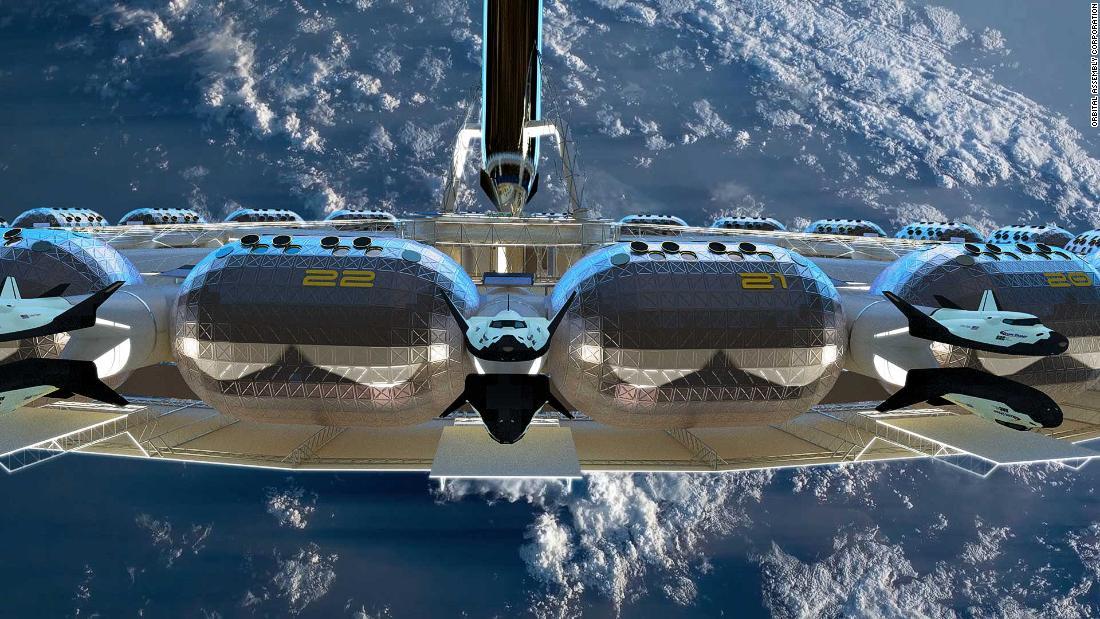 2027年の開業を目指す/Orbital Assembly Corporation