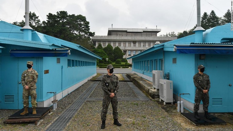 米韓両国が、在韓米軍駐留経費の分担協定について合意に達した/Tae-hyun-Korea/Pool/Getty Images