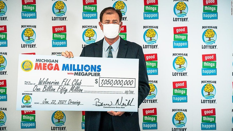 宝くじクラブの４人が購入したくじが米国史上３番目の大当たり/Michigan Lottery