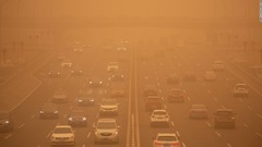 北京でほぼ１０年ぶりの大規模黄砂、モンゴルでは死者も