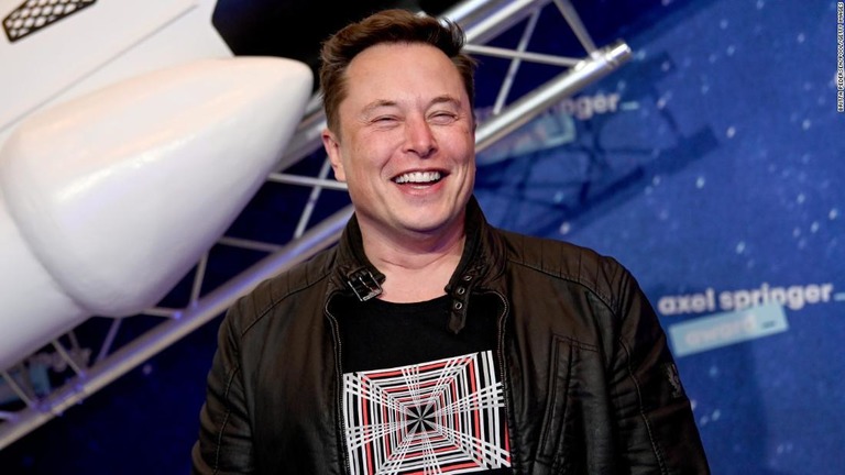 イーロン・マスク氏の肩書に「テスラのテクノキング」が加わった/Britta Pedersen/Pool/Getty Images