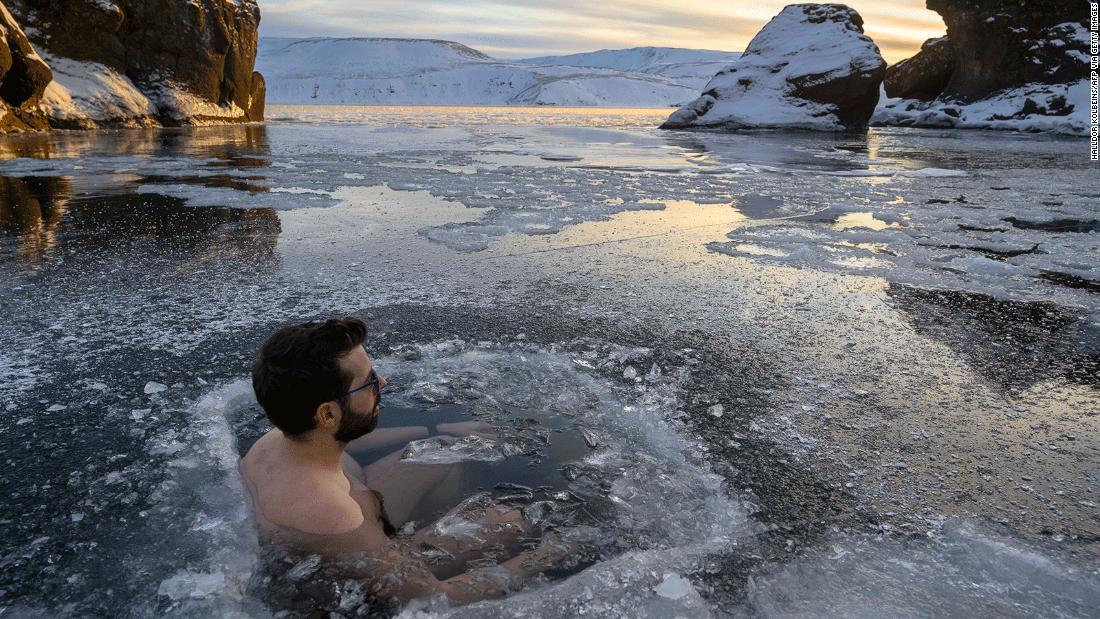 ランキングで２位にはアイスランドが入った/HALLDOR KOLBEINS/AFP via Getty Images