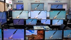 北朝鮮、弾道ミサイル２発を発射　米政府高官