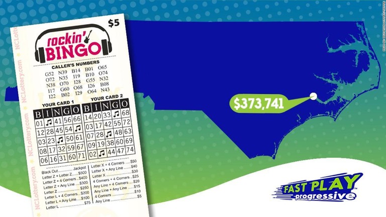 ニューバーン在住のサドハナ・パテルさんが宝くじで３７万３７４１ドルを当てた/From NC Education Lottery/Twitter