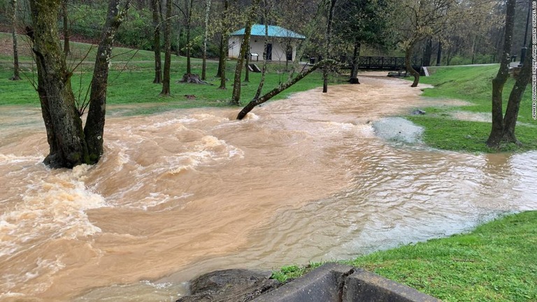 史上最悪級の豪雨に見舞われた米テネシー州ナッシュビルで洪水により６人が死亡した/Jennifer Dedman/News Sentinel/Imagn Content Services, LLC