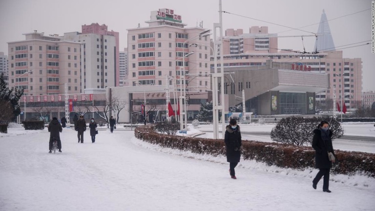 北朝鮮在住の外交官や援助団体関係者が大挙して出国しているという/KIM WON JIN/AFP/AFP via Getty Images