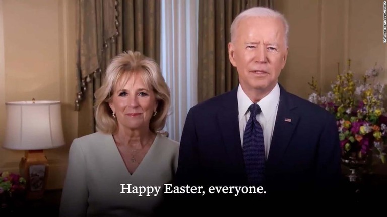 米国のバイデン大統領夫妻はキリスト教の復活祭（イースター）を祝うメッセージを投稿した/From President Biden/Twitter