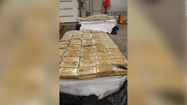 ベルギーのアントワープ港では２月２０日からの６週間で約２８トンのコカインが押収されている/Belgian Federal Police
