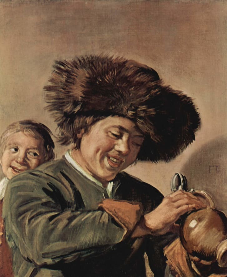 ハルス作「笑う２人の少年」は過去にも２度盗み出されている/Public Domain/Creative Commons