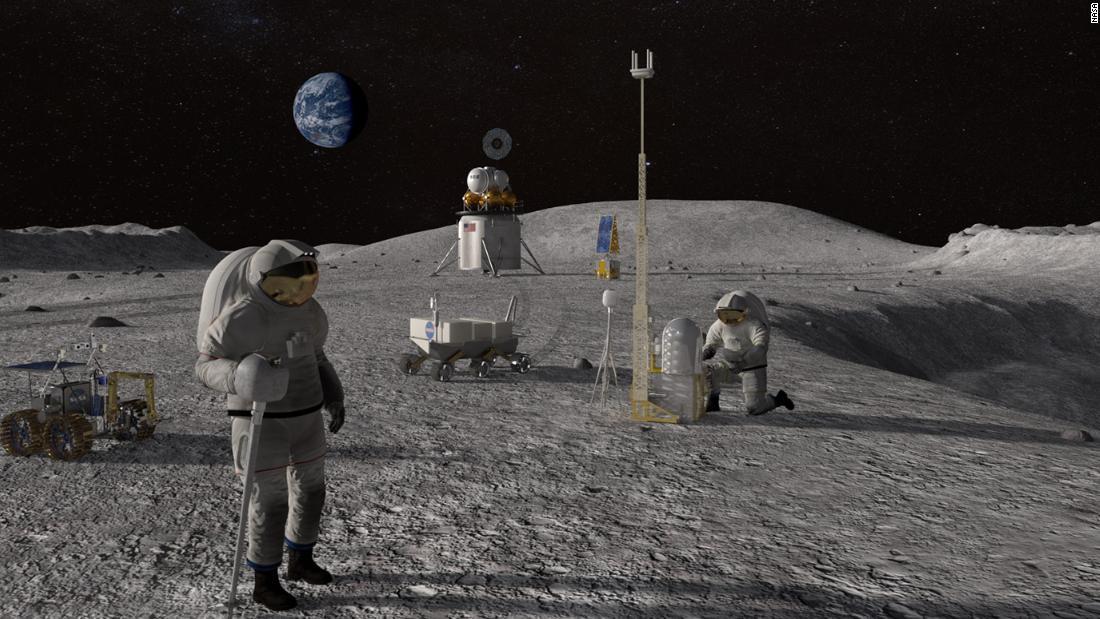 ＮＡＳＡは有人の月探査を目指す「アルテミス計画」を進めている/NASA