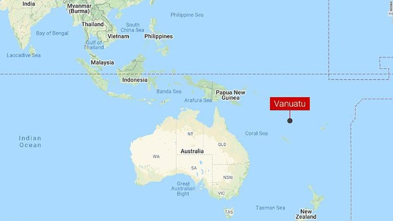 バヌアツ首都ポートビラ近郊の海岸に新型コロナ陽性者の遺体が打ち上げられた/Google